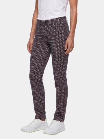 Alberto ANJA – kalhoty Jacquard WR černá