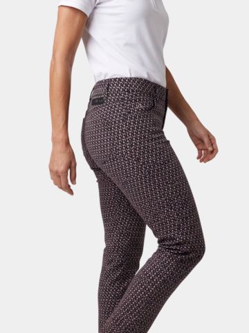 Alberto ANJA – kalhoty Jacquard WR černá