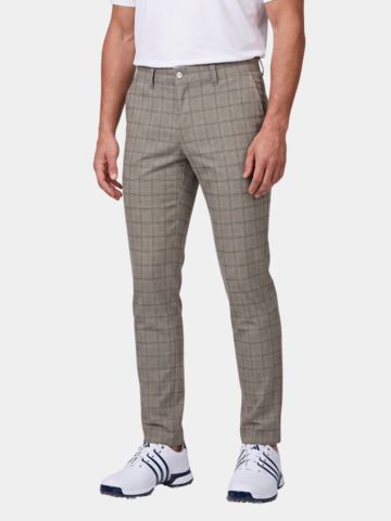 Alberto ROOKIE - Revolutional Check WR Chino Hose oliv