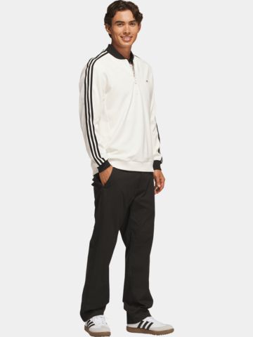 adidas Golf Originals F 3 Str 1/4 Zip Stretch Midlayer weiß