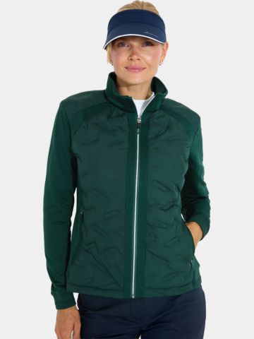 Abacus Portrush Hybrid Jacket Thermo Jacke grün