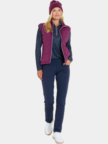 Abacus Portrush Hybrid Vest Thermo Weste beere