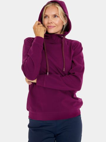 Abacus Banff Hoodie Fleece Midlayer beere