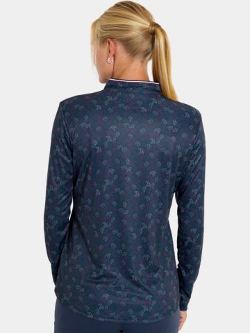 Abacus Wisley Longsleeve Stretch Midlayer beere