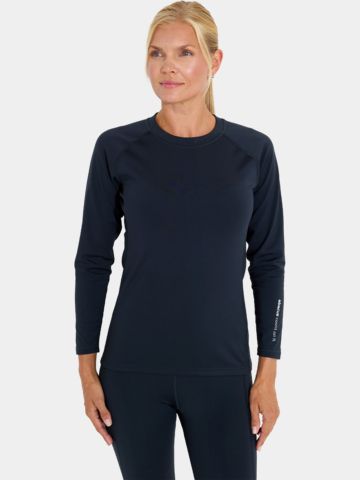 Abacus Doonbeg Baselayer Longsleeve Stretch Unterzieher navy