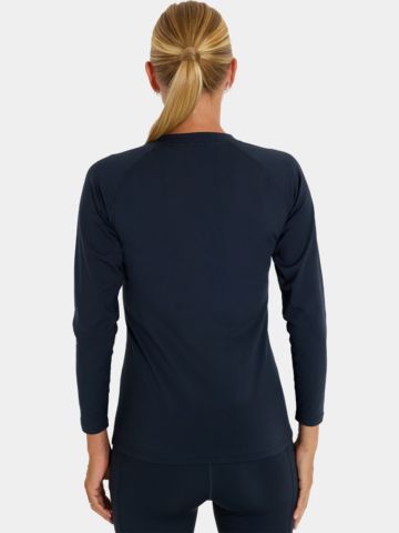 Abacus Doonbeg Baselayer – elastické spodní tričko s dlouhým rukávem námořnická modrá