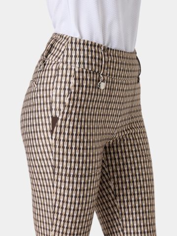 Daily Sports PRINTED Magic Warm 32inch Thermo Hose braun