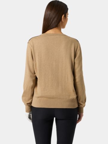 Daily Sports ARGYLE V-Neck Pullover camel
