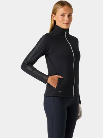 Daily Sports CHOLET LS Full Zip Stretch Jacke schwarz