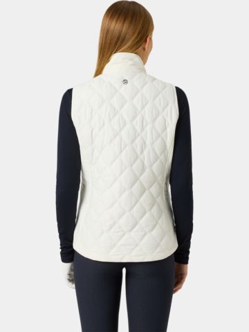 Daily Sports QUILT Padded Weste Thermo Weste ecru