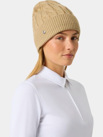 Daily Sports CABLE Strickmütze camel