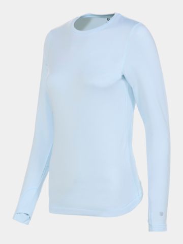 FootJoy ThermoSeries Fleece Baselayer Thermo Unterzieher hellblau