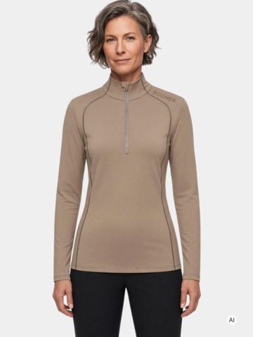 Bogner MEDITA Stretch Midlayer, barva camel