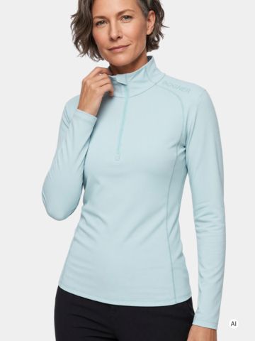 Bogner MEDITA Stretch Midlayer světle modrá