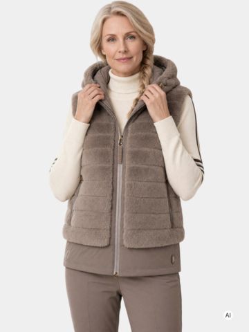 Bogner MANDA-D Thermo Weste camel