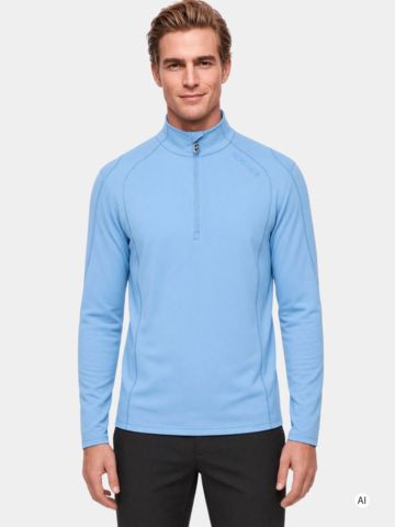 Bogner HARRY Stretch Midlayer světle modrý