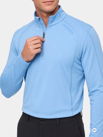 Bogner HARRY Stretch Midlayer světle modrá