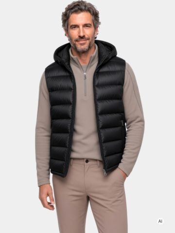Bogner HOLGER-D3 Down Vest, Black