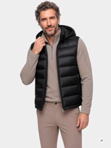 Bogner HOLGER-D3 Daunen Weste schwarz