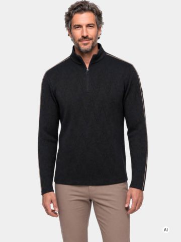 Bogner FERDI Stretch Midlayer schwarz
