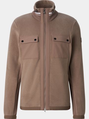 Bogner GASTON Fleece Jacke beige
