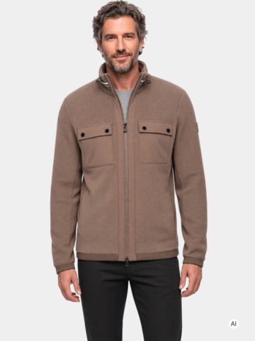 Bogner GASTON Fleece Jacke beige