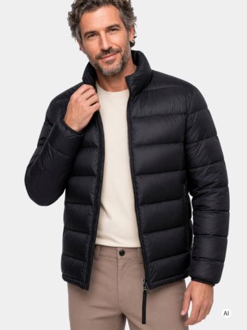 Bogner HUGH-D3 péřová bunda černá