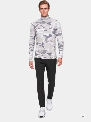 Bogner VERTI Stretch Midlayer bílý