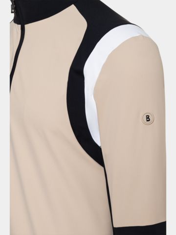Bogner CLARK Stretch Midlayer ecru