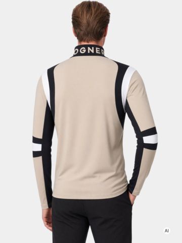 Bogner CLARK Stretch Midlayer ecru
