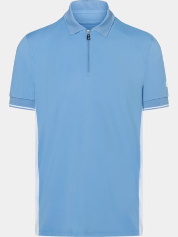 Bogner FABRIO Langarm Polo hellblau