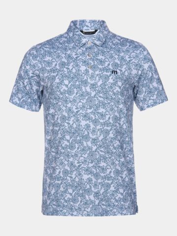 TravisMathew FEATHERWEIGHT SUNBEAM polokošile s polovičním rukávem písková