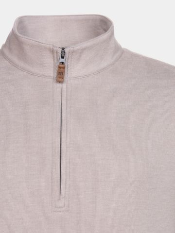 TravisMathew CLOUD SWEATER 1/4 ZIP sweatshirt sand