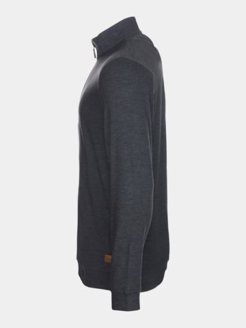 TravisMathew CLOUD SWEATER 1/4 ZIP sweatshirt black