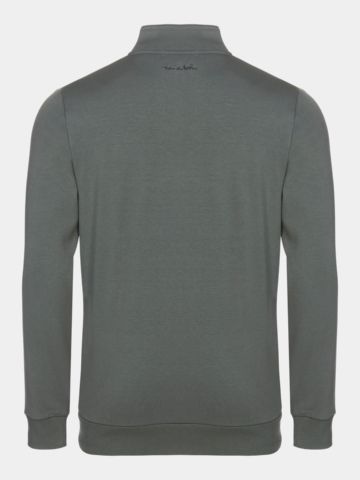 TravisMathew CLOUD QUARTER ZIP 2.0 sweatshirt olive