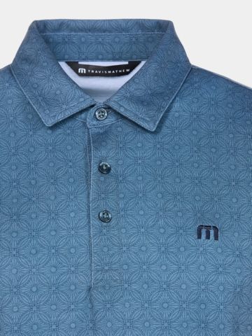 TravisMathew FEATHERWEIGHT TROPHY READY Halbarm Polo grün