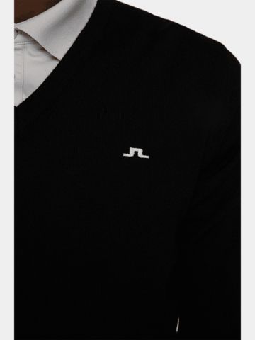 J.Lindeberg Lymann Strick Pullover schwarz