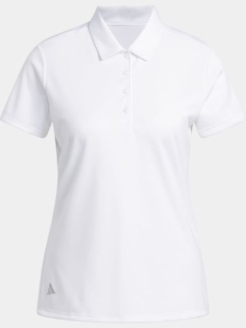 adidas Golf Performance Primegreen Halbarm Polo weiß