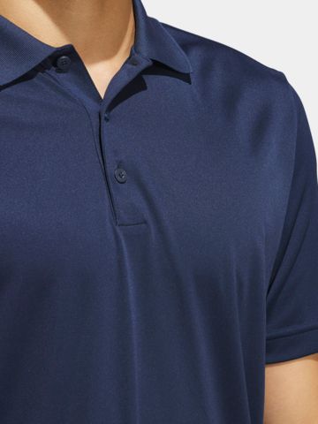 adidas Golf Performance Primegreen half-sleeve polo navy