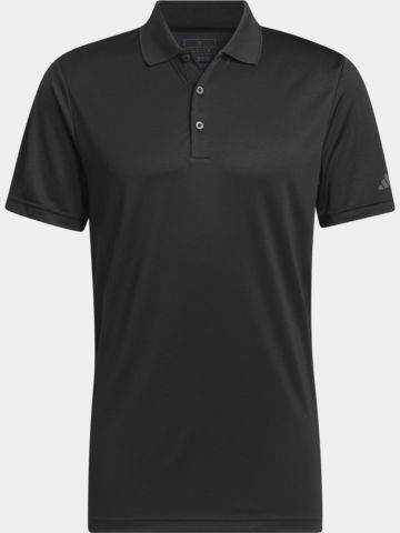 adidas Golf Performance Primegreen half-sleeve polo black