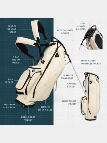 Sunday Golf Ryder S-Class Standbag beige