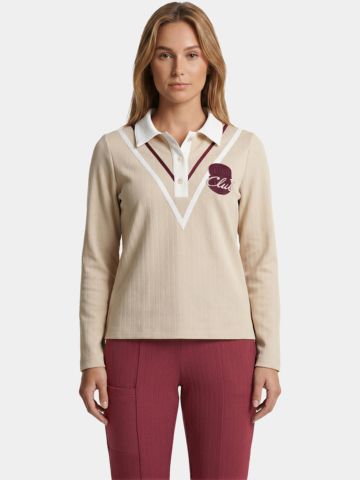 Sportalm Langarm Polo beige