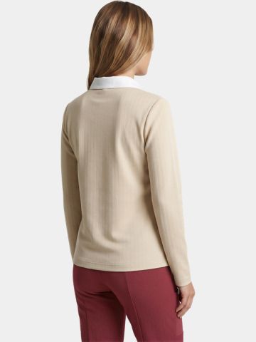 Sportalm Langarm Polo beige
