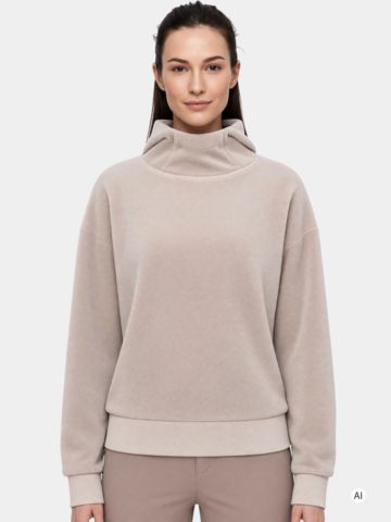 Fire and Ice IVA Hoodie Sweatshirt sand