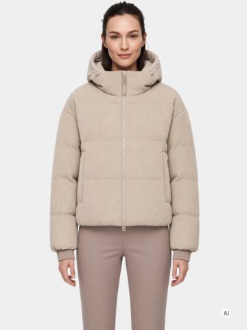 Fire and Ice NEILA-D Daunen Jacke sand