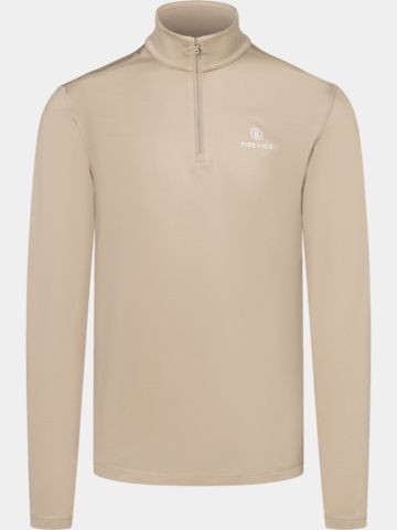Fire and Ice PASCAL Stretch Midlayer ecru