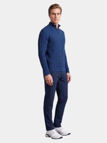 Daniel Springs Troyer Windstopper Sweater denim