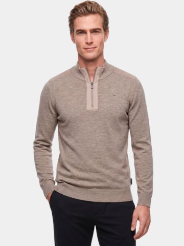 Daniel Springs Troyer Strick beige