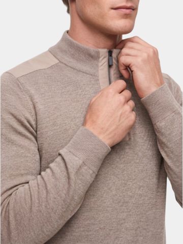 Daniel Springs Troyer Strick beige