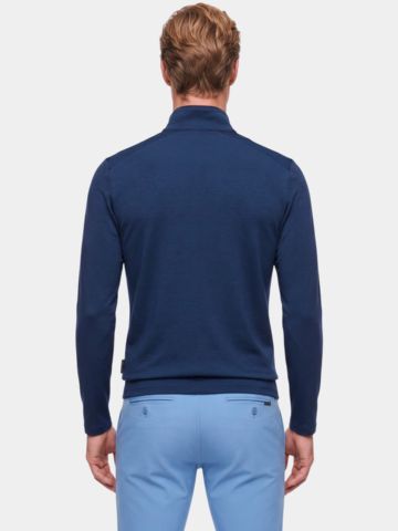 Daniel Springs 1/2 Zip Stretch Thermo Unterzieher navy